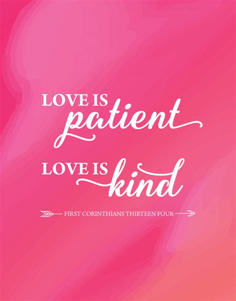corinthians love is patient kind